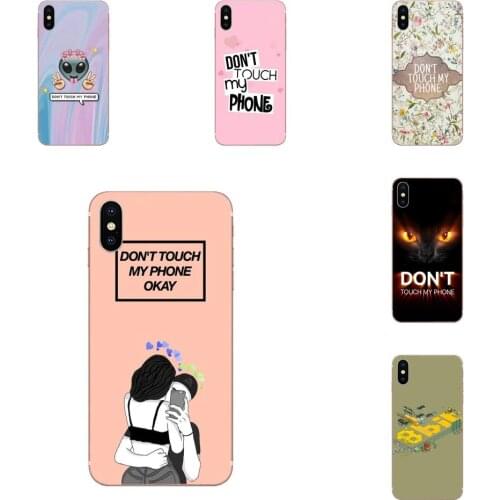 For Huawei Honor Mate 20 p40 lite pro 10i 20i 8S lite Y9 Y7 Y5 Prime 2019 2018 TPU Phone Cover Case Coque Bitch Don't Touch My