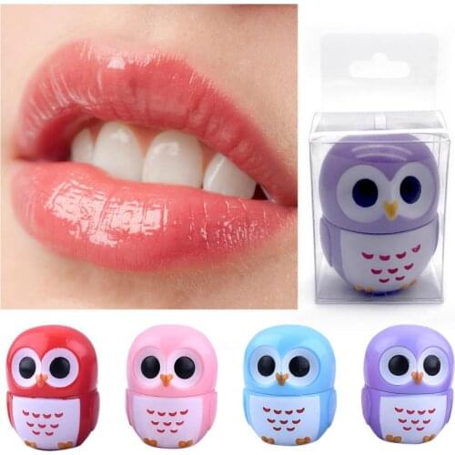 Fruit Embellish Lip Pomade Gloss Organic Fruit Embellish Winter Lip Owl Moisturizing Lip Balm Lipstick Sphere Lip Gloss TXTB1