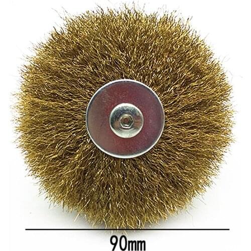 Wheel Copper wire brush Brush Rotary For wood carving Nuclear carving Jewelry