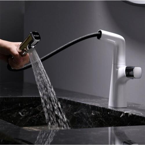 AQJ Best Selling Style Bathroom Faucet Luxury Design Sink Faucet Black Kitchen Faucet Comfortable Washbasin Faucet for Family