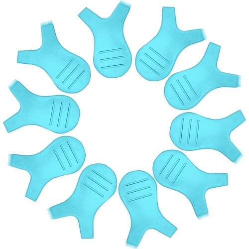 100 pieces/Bag Color Blue Can Use Again Plastic Soft Brushes Mini Eye lash Brush Lashes Lift Cilia Beauty makeup brush cleaner