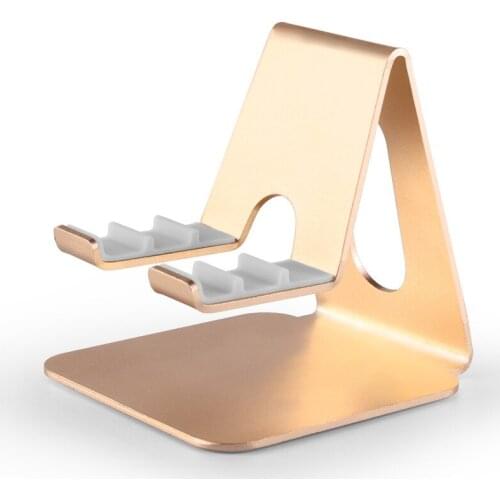 Mobile phone holder multifunctional simple metal mobile phone holder bracket suitable for ipad iPhone Samsung smartphone