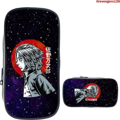 3D Print Fashion Anime Tokyo Revengers Pencil Case School Supplies for Kid Stationery Storage Pouch Cosmetic Case Makeup Box Bag