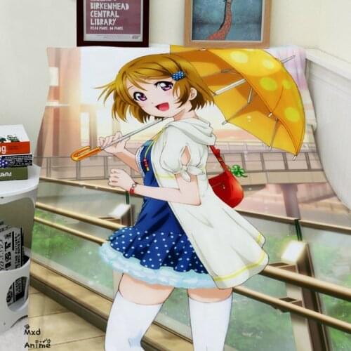 Anime Love Live School Idol Project Soft Flannel Fleece Throw Blanket Decorative Plane Travel warm Blankets for sofa otaku shop