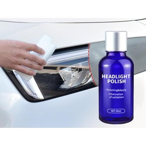 10ML/30ML Sandpaper Polishing Car Light Set Car Polishing Headlight Repair Refurbishment Liquid Car Light Repair Agent Car Parts