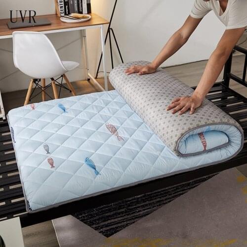 UVR New Summer Breathable Mattress Comfortable Dormitory Pad Bed High Density Student Mat INS Style