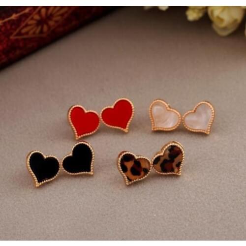 Simple Design Silver Color Hollow Heart Drop Earrings For Women New Brand Fashion Ear Cuff Piercing Dangle Earring Gift A197