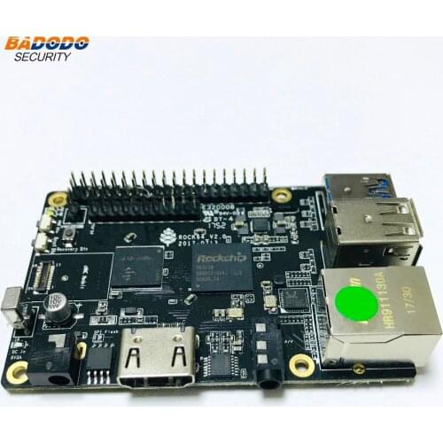 ROCK64 PINE64 HDR Android Linux Media development Board Quad-Core+2GB LPDDR3 eMMC socket+Micro SD Card slot+Pi-2 Bus+Pi-P5+Bus