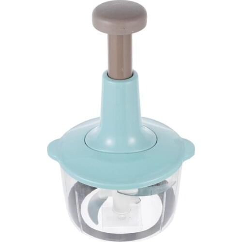 Manual Meat Grinder Stainless Steel Kitchen Food Processor Chopper Kitchen Tool Press The Manual Stuffing Machine Meat Cutter