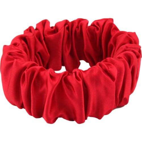 Original Pure %100 Silk Hair Clasp For Women Betty Model Hair Pin Red And Black Hair Accessory 2021 New Scrunchies