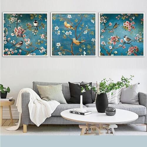 Golden Panno,Needlework,Embroidery,DIY animal Painting,Cross stitch,kits,11ct bird home Cross-stitch,Sets For Embroidery