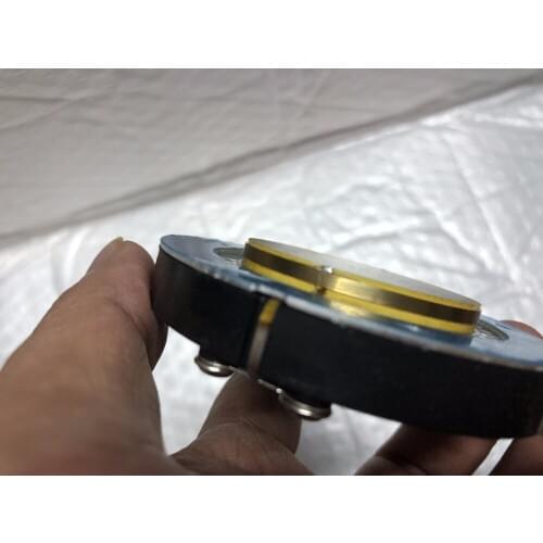 1 pcs ID: 44.4mm 4 ohm Pure aluminium flat wire tweeters horn speaker diaphragm voice coil