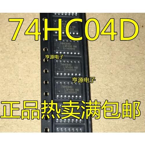 10PCS 74HC04 74HC04D SN74HC04D SOP-14 CMOS