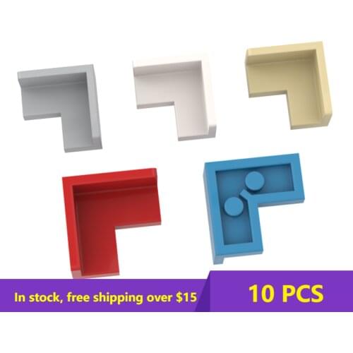 10PCS MOC 91501 Panel 2x2x1 Compatible Assembles Particles Corner Building Blocks Parts DIY Educational high-tech Parts Toys