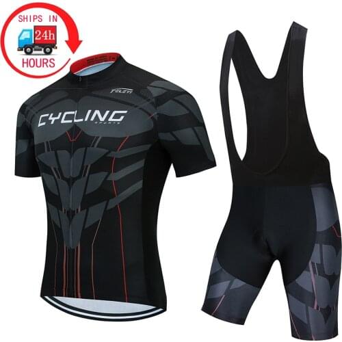2021 Pro TELEYI Cycling Jersey Set MTB Bike Summer cycling Clothing Bicycle Short sleeve Sportswear Suit Maillot Ropa Ciclismo