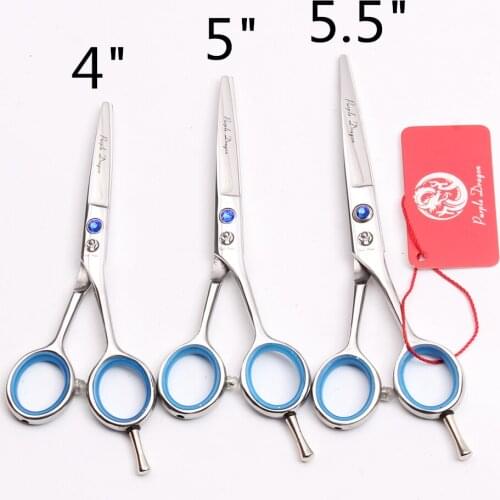 4.0" 5.0" 5.5" Purple Dragon Styling Tool Normal Scissors Cutting Shears Hairdressers Scissors Professional Hair Scissors Z1117