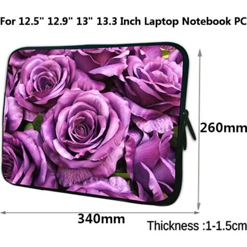 Buseiness Portable Woman Laptop Bag 13.3/ 13/ 12.9/ 12.5 Inch Prints Briefcase Computer Ultrabook Cover Case Funda 2020 Newest