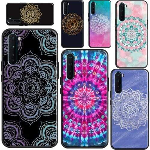 Mandala Flower Case For OPPO Realme C3 C11 C15 C21 GT 7i Q3 6 7 8 Pro Case For OnePlus 9 Pro 8 Nord 8T 7T