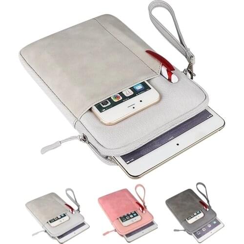Tablet Sleeve Pouch Bag for iPad Mini 4/5 Air 2/1 For iPad 9.7 2018 Case Cover for iPad Air 3 10.5 10.2 2019 Pro 11 2020 Coque