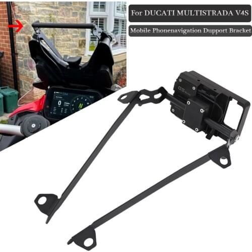 For ducati multistrada v4s 2021 v 4s Motorcycle Accessories Mobile phone holder navigation bracket support