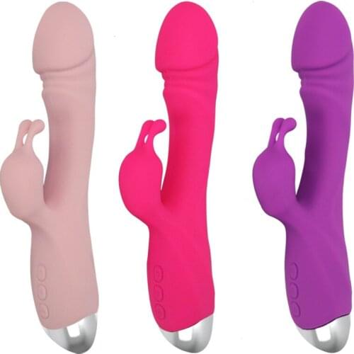 EXVOID G Spot Massager Powerful Rabbit Vibrators Sex Toys For Women AV Stick Erotic Sextoys Realistic Penis Dildo Vibrator