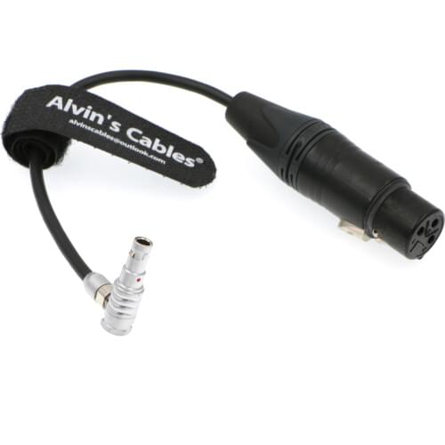Alvins Cables 5 Pin 00 Male to Original XLR 3 Pin Female Cable for Z CAM E2 Camera