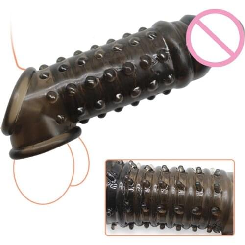 EXVOID Penis Rings Cock Sleeves Vagina Stimulator G-spot Massage Delay Ejaculation Penis Extender Enlarger Sex Toys For Men