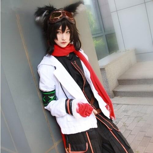 Game Arknights Cosplay Costume Cos Courier Cosplay Halloween Party High Quality Costume Men/Women