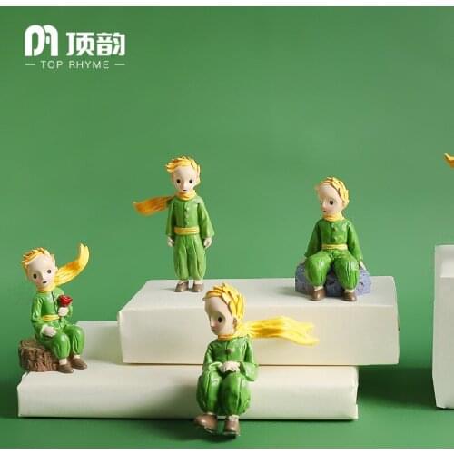 Creative Elegant Prince Statue Resin sculpture Crafts Simple Living Room Ornaments Home Office Store Decors Decorations