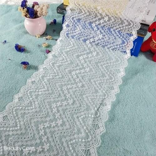 TD2814 19.5cm Nylon lace lace DIY embroidery skirt dress accessories curtain decoration factory direct sales