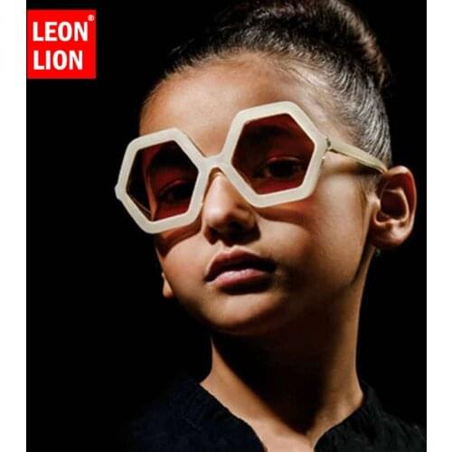 LeonLion Retro Sunglasses Children High Quality Vintage Sunglasses Children Brand Glasses for Girls/Boys Designer Oculos De Sol