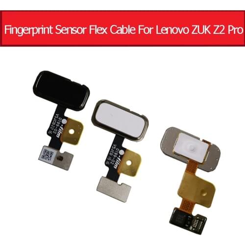 Genuine Fingerprint Sensor Scanner Lock Touch ID Return Key For Lenovo ZUK Z2Pro Z2 Pro Home Button Flex Cable Replacement Parts