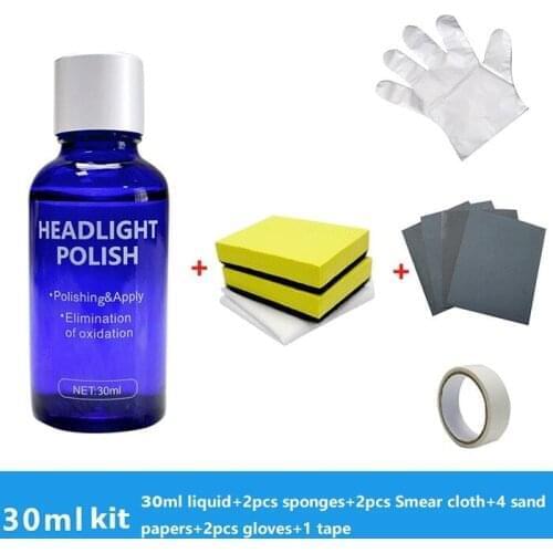 DIY 3 years duration headlamp coating motorcycle and car lenses fast headlight polish