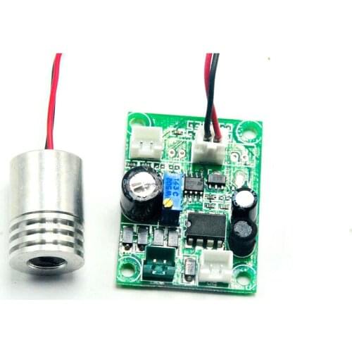 Industrial 405nm 200mw Violet Blue Focus Dot Module 18x25mm