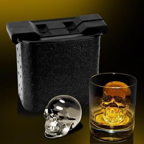 Crystal Clear Ice Ball Maker Ice Ball Press Spherical Whiskey Tray Mould Bubble-Free Ice Cube Maker Diamond Skull Ice Box Mold