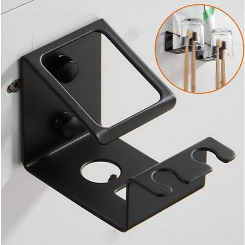 Back Adhesive Stainless Steel Toothbrush Holder Wall Mount Toothpaste Storage Rack Bathroom Organizer Keep Washing Gadgets Clean