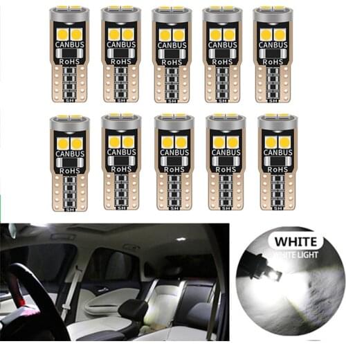 T10 W5W 192 LED CANBUS Car Parking Clearance Light For Renault Duster Megane 2 3 Logan Clio 4 2 Captur Sandero Laguna 2 Scenic