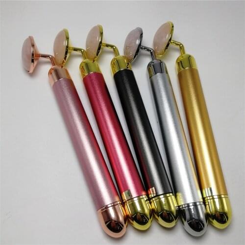 1PC 15CM Natural Rose Quartz Crystal Wand Hand Carved Massage Stick Healing Minerals Gemstone Yoni Reiki Wicca Meditation