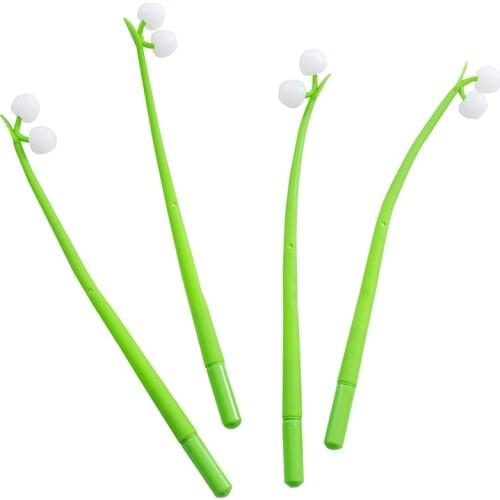 1pc Wholesale1pc Cherry Heliochromic Pen Black 0.5mm Students Creative Stationery Pen Wholesale