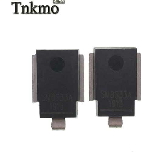 10PCS SM8S33A DO-218 SM8S33 DO218 8S33A Automotive TVS Transient Diodes New and original