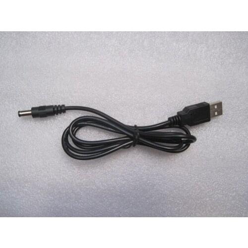 2pcs USB 2.0 to DC 5.5*2.1mm 5.5*2.5mm Power Charger Cable DC Barrel Jack Power Cable for Laptop Adapter