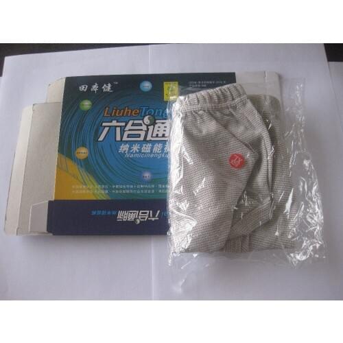 3pcs xl xxl xxxl nano magnetic pants tourmaline panties underwear Unisex briefs old magnetotherapy health underpants