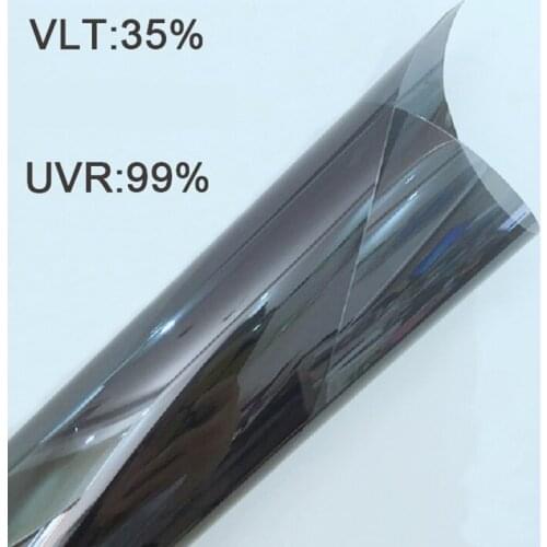 50cmX152cm Reducing heat IR100% VLT35% Nano ceramic sun control car window film