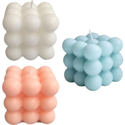 Aromatherapy Candle Home Candle Decoration Photography Prop Candles Home Geometric Shape Decoration Photography Pro