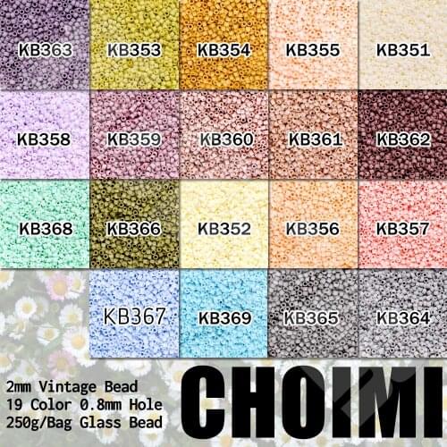 BLUESTAR Charm Glass Seed Beads DIY Bracelet Handmade Beads For Jewelry Accessories Making DIY Bead Cheaper Choice