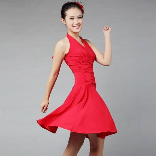 Latin Dance One-piece Dress with Racerback, Sexy Dance Dress Evening Dress Latin Dance Clothes