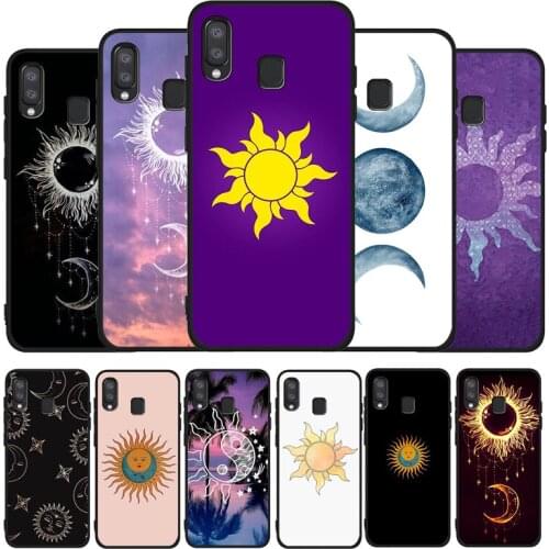 Tangled princess sun moon phone Case For Samsung A10 A20E A30 A40 A50 A60 A70 M10 M20 M30S M40 A01 A21 A31 A51 A71 4G Cover