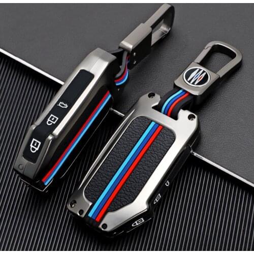 Alloy Car Remote Key Cover Case Shell Fob For Kia Sportage Ceed R GT Stinger Sorento Cerato Forte KX3 K5 2017 2018 2019 2020