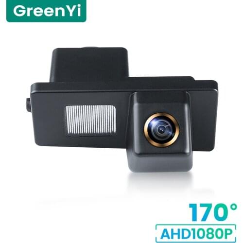 GreenYi 1080P HD 170° Car Rear View Camera For Ssangyong Rexton Lester Kyron Korando Actyon Night Vision Reverse Parking AHD