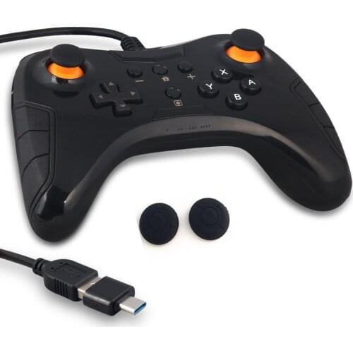 1.5M USB Wired Pro Gamepad Game Controller Joystick for Nintend Switch N-Switch Nintendo NS Gaming Console With Type C Port
